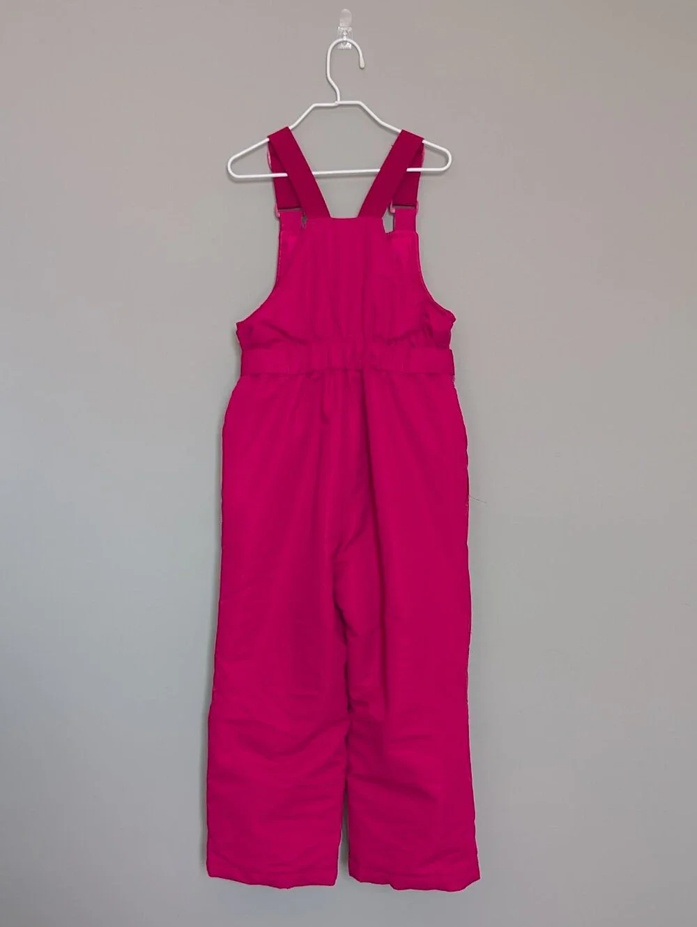 Swiss Tech Hot Pink Kids Snow Bib Overalls Size XS 4-5